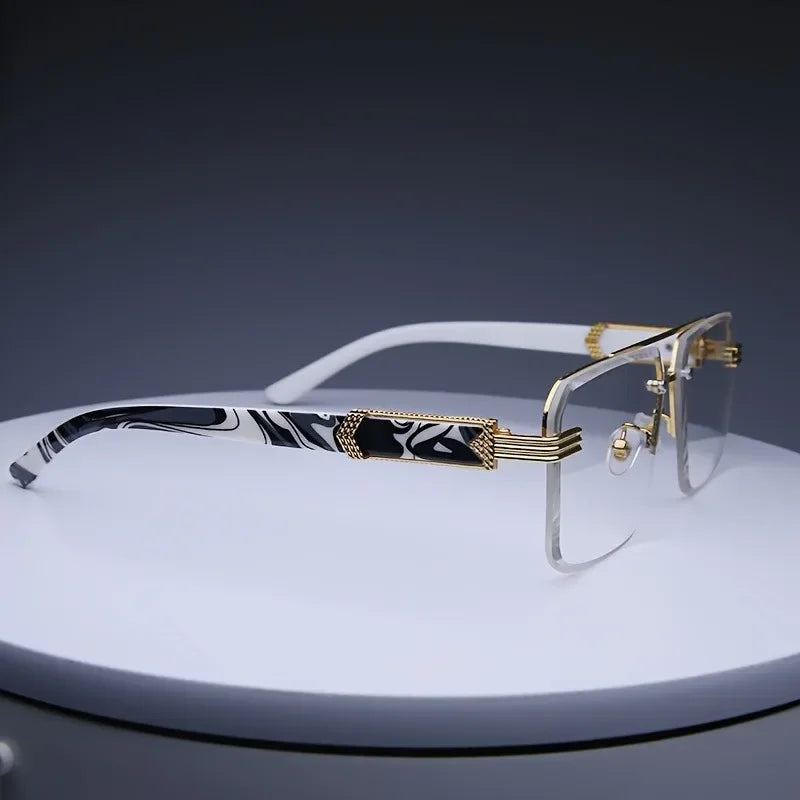 Fashion Rimless Sunglasses Men Women Populare Frameless Sun Glasses Male Female Classic Small Square Summer Traveling Shades