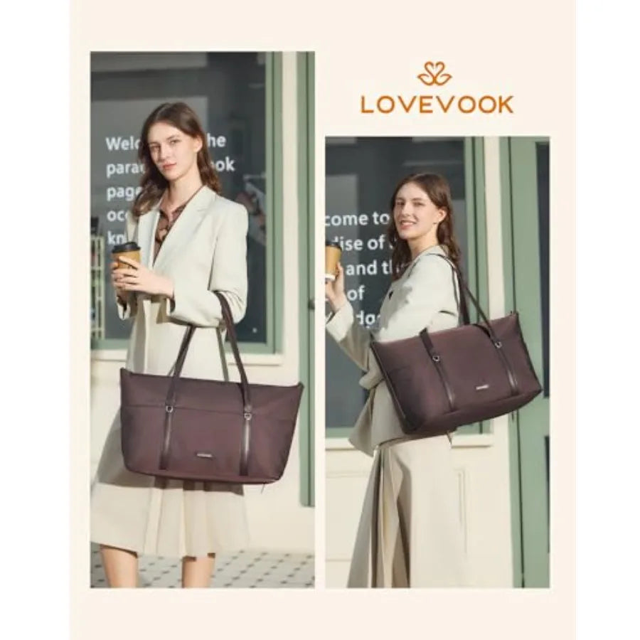 LOVEVOOK Gym Bag for Women, Small Sport Duffle with Shoe Compartment, Weekender Travel Tote for Work Yoga Workout