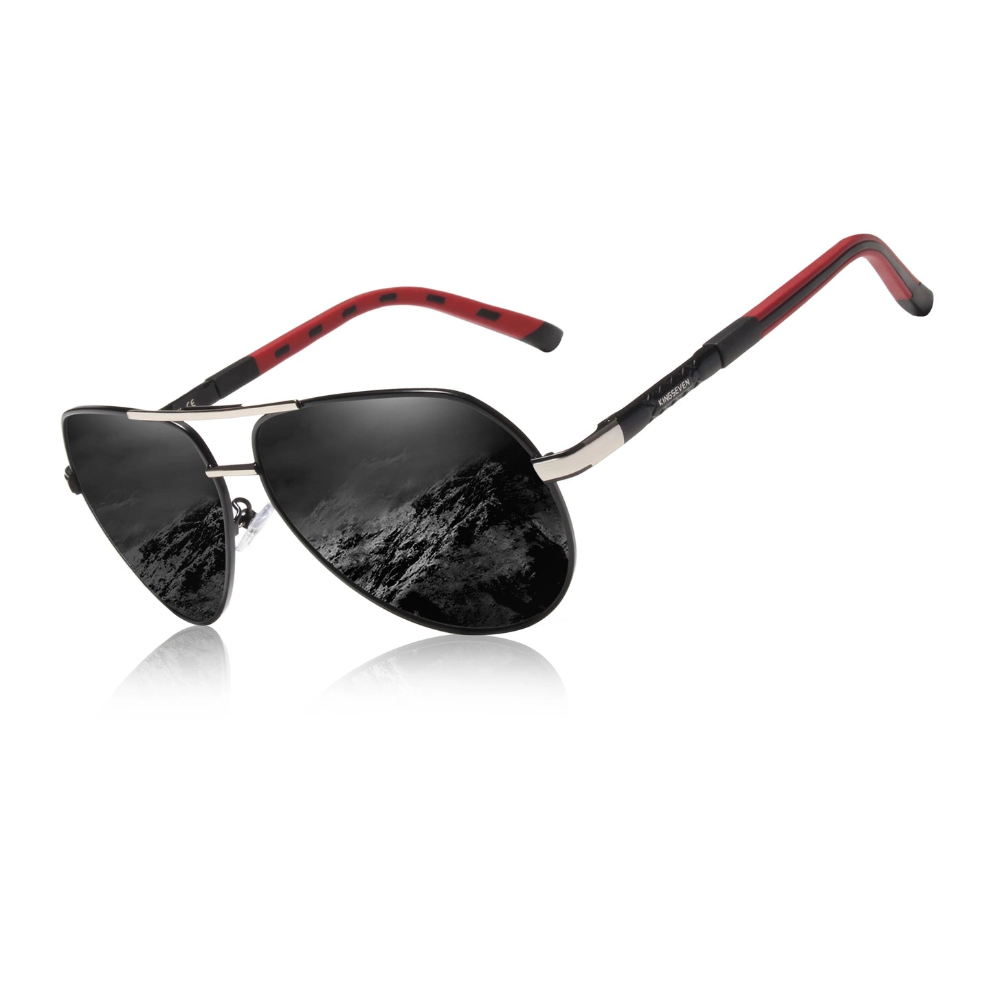 KINGSEVEN Brand Aluminum magnesium Polarized Men Sunglasses High Quality Male Sun Glasses Outdoor Eyewear UV400