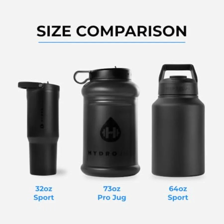 Sport - Stainless Steel Tumbler with Straw, Vacuum Insulated, Leakproof Water Bottle, Ergonomic Design, Reusable, Dishwasher Sa