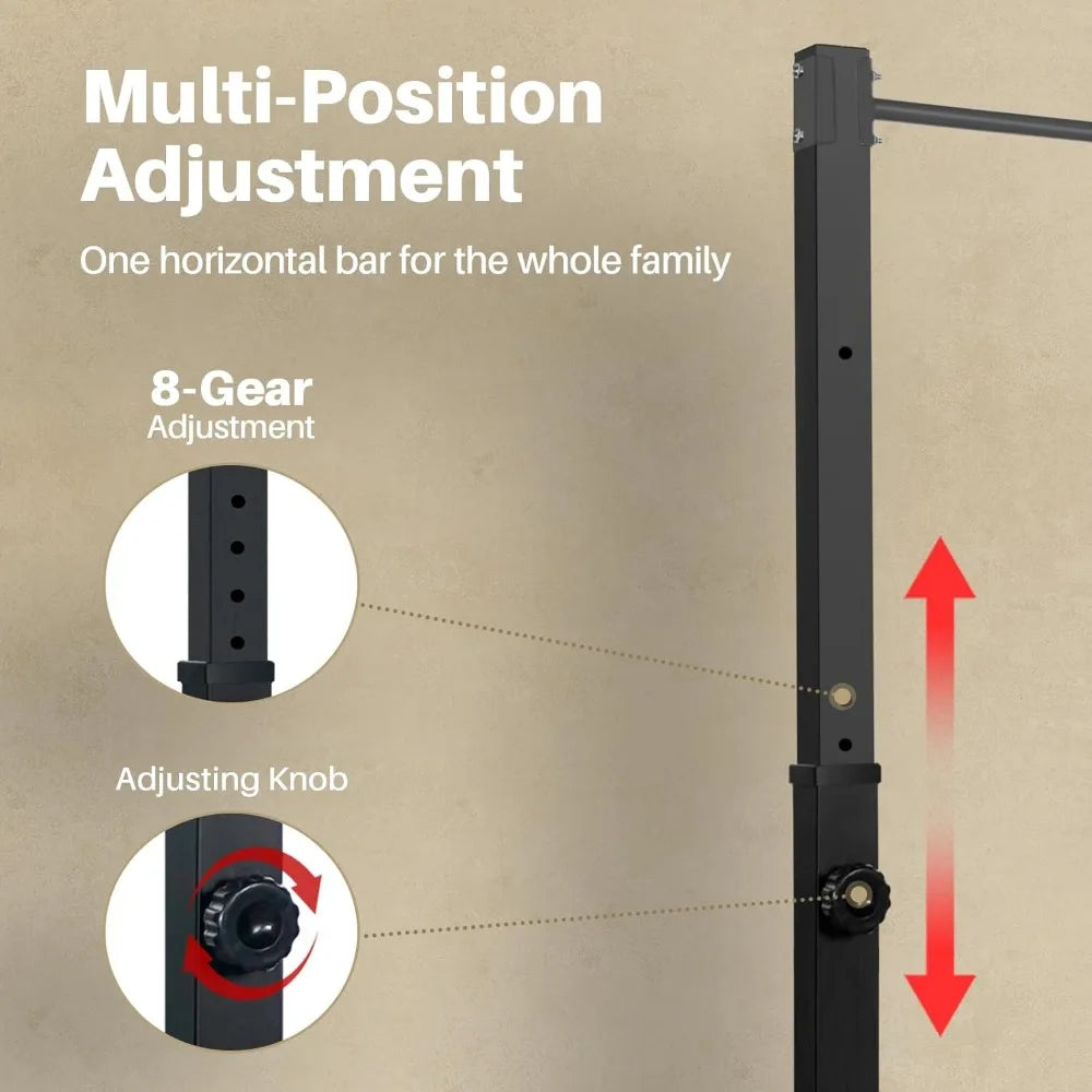 Pull Up Station, Bongkim Power Tower Portable Pullup Bar Station, Pull Up Bar for Home Gym