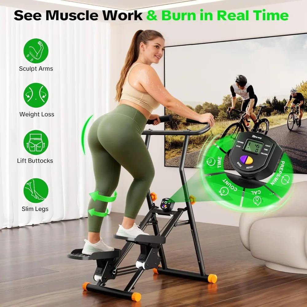 keep sexy Stair Stepper for Home Gym, 350 lbs Capacity Cardio Machine with Adjustable Height
