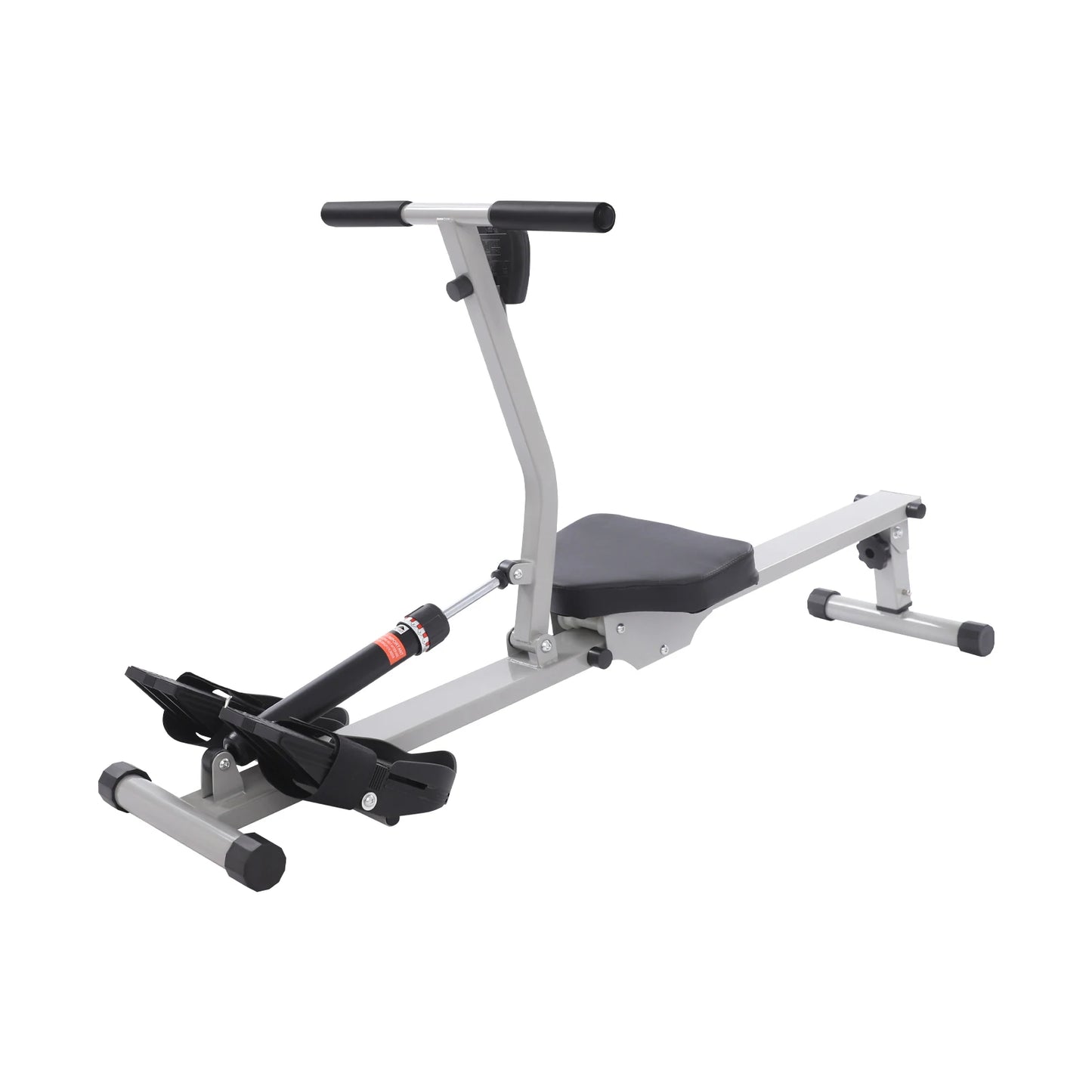 Rowing Machine with English Counter, LED Display Screen, Folding Exercise Equipment for Home Workout