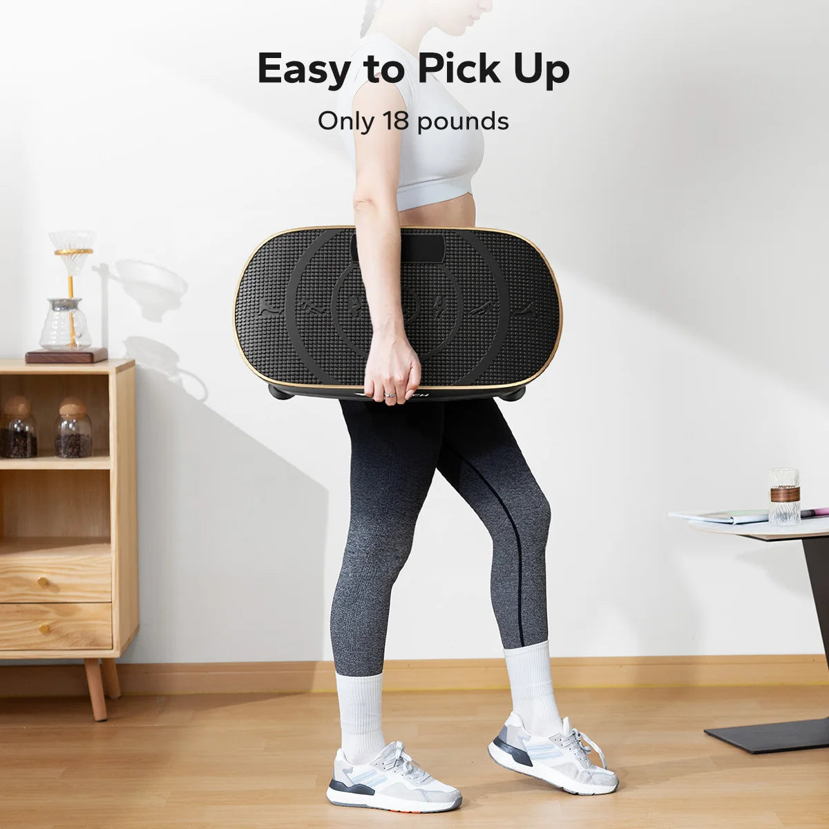 MERACH Vibration Plate Exercise Machine Whole Body Workout