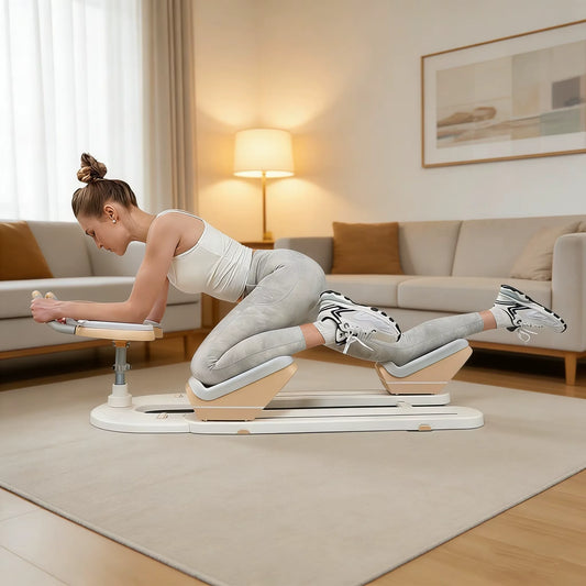 Spine Twist And Stretch Trainer Detachable Back Stretcher For Back Pain Relief