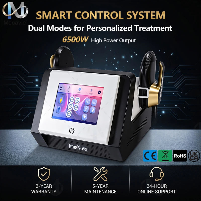 EMSnova Sculpt EMS RF Body Shaping Device Muscle Stimulator Fat Burning Electromagnetic Therapy Equipment for Fitness Centers