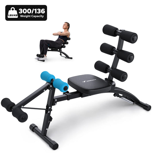 MERACH Ab Machine Multi Functional Adjustable Ab Trainer Home Gym