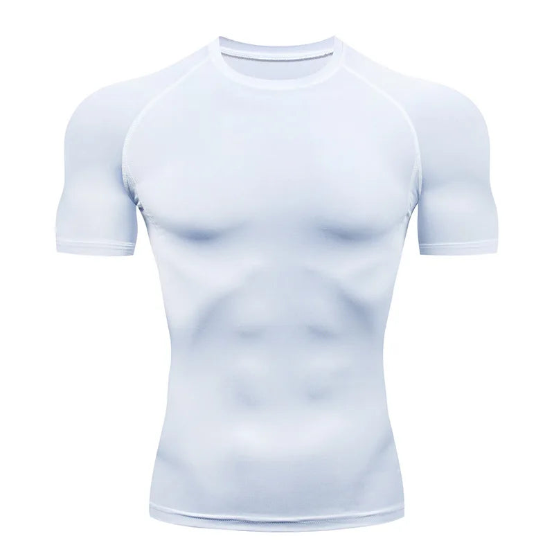 Womens Compression Running Shirt Quick Dry Elastane Fitness Top