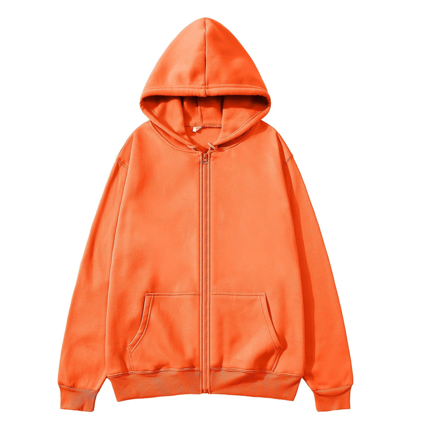 Zipper Hoodies Autumn Winter Men's New Long Sleeve Hooded Sweatshirt Fashion Casual Male Outfit Sportwear Loose Fit Clothes