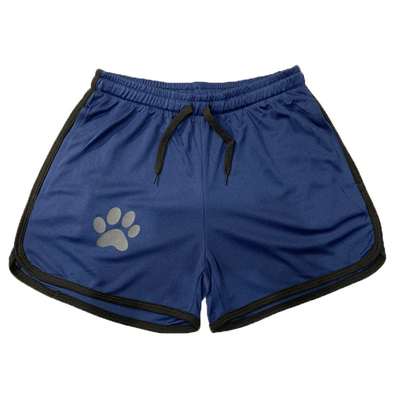 Unisex Breathable Mesh Gym Shorts Polyester For Running And Workout