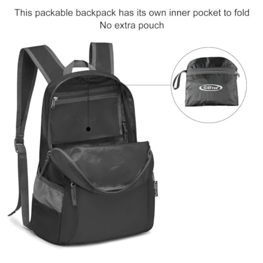 20L Lightweight Packable Backpack Travel Hiking Daypack Foldable Backpack for Men Women