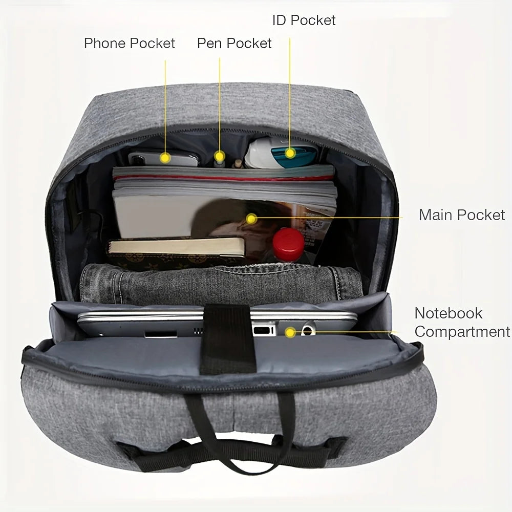 Travel Laptop Backpack, Business Durable Laptop Backpack, Large Capacity College School Computer Bag, And Is Suitable For 15.6-inch Laptops, Gifts For Men & Women For Best Birthday Gifts