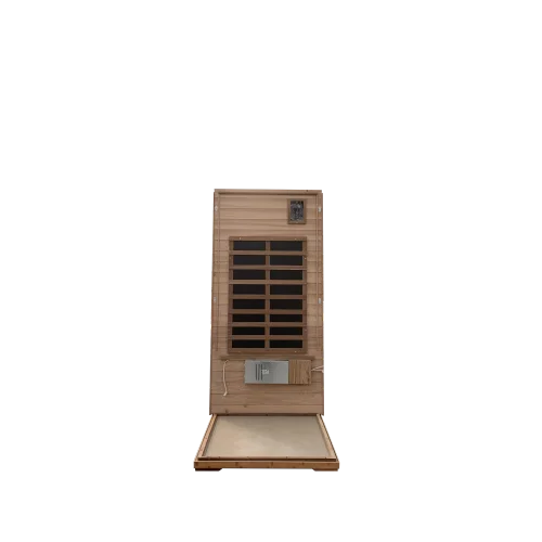 Red Cedar Single Outdoor Sauna Room For Indoor Use