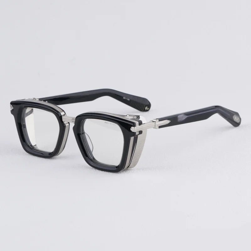 JMM Retro Thick Frame Square 10th Anniversary Limited Sunglasses Designer Tortoiseshell UV400 Vintage High Quality Sunglasses