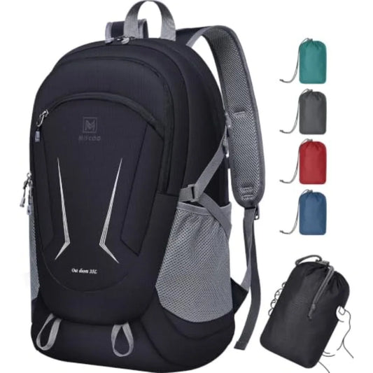 Backpack - Ultra Lightweight Packable Backpack for Travel Camping, Hiking Back Pack Waterproof Foldable Daypack for Men Women B