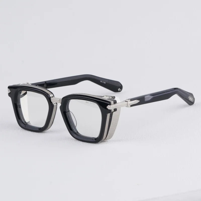 JMM Retro Thick Frame Square 10th Anniversary Limited Sunglasses Designer Tortoiseshell UV400 Vintage High Quality Sunglasses