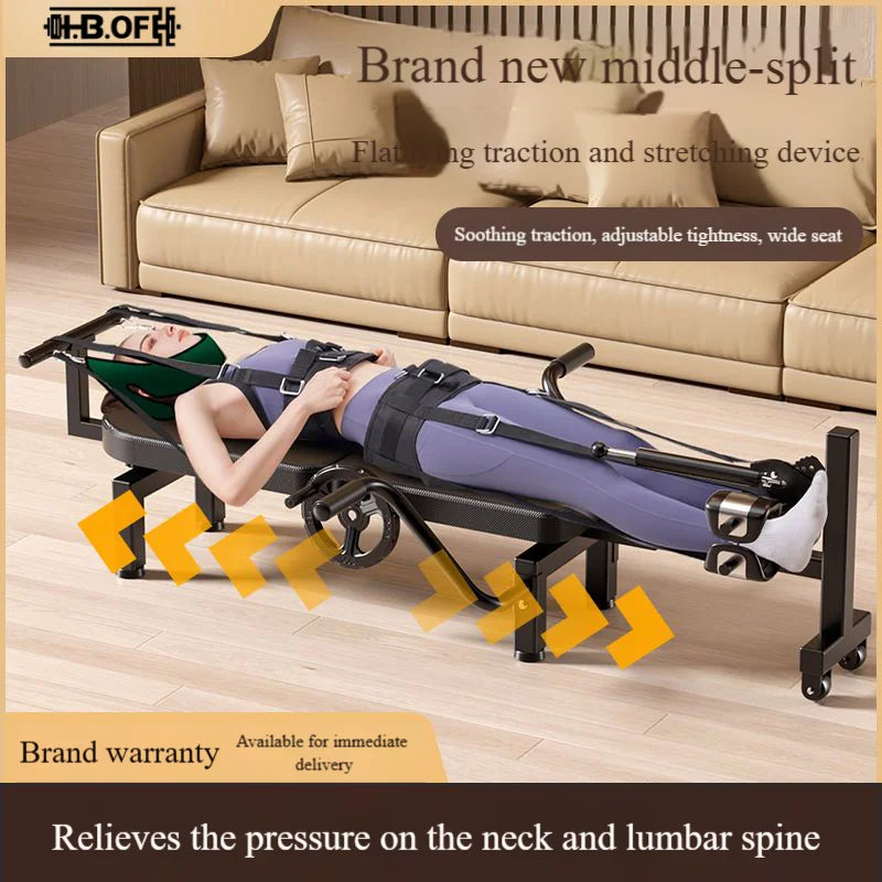 Lumbar Spine Stretcher Spinal Traction Bed For Posture Correction