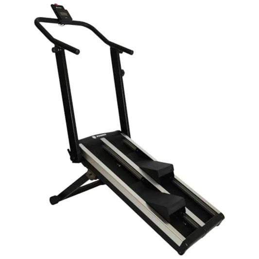 Stair Climber, Compact Exercise Stepper Machine for Home Workout with 8 Adjustable Resistance Levels, 3 Incline Positions, Blue