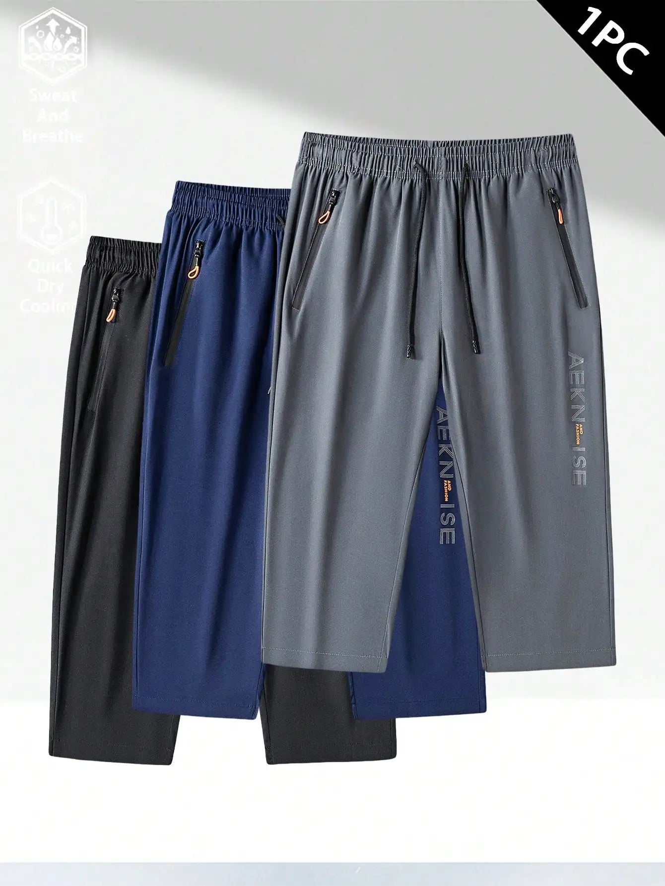 Men's Quick-Dry Breathable Shorts For Outdoor Sports Casual Summer Wear