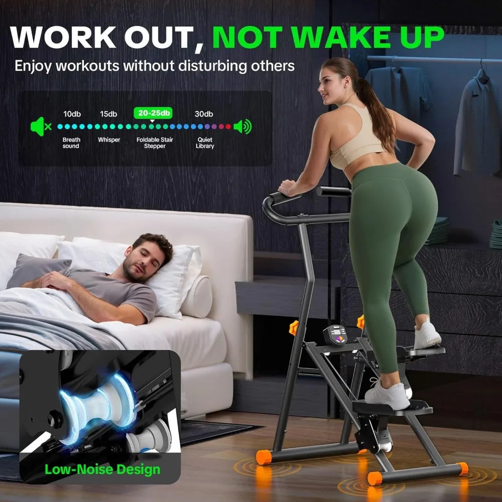 keep sexy Stair Stepper for Home Gym, 350 lbs Capacity Cardio Machine with Adjustable Height