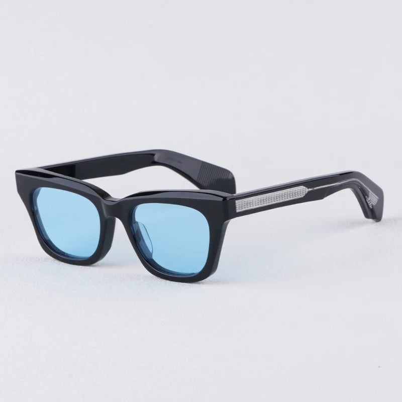 JMM DEALAN-EPOXY Limited Edition Square Women Sunglasses Vintage Craft  Eyeglasses Acetate High Quality Uv400 Glasses With Rivet