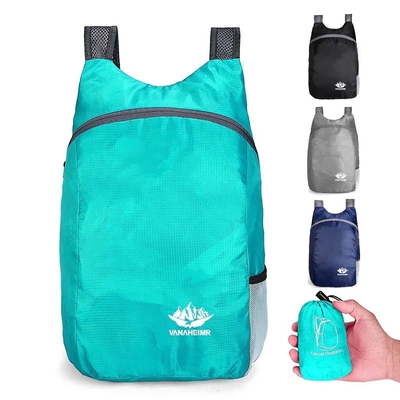 Ultralight Folding Bag Men Women Waterproof High-volume Portable Backpack  Travel Bags Outdoor Sports Daypack