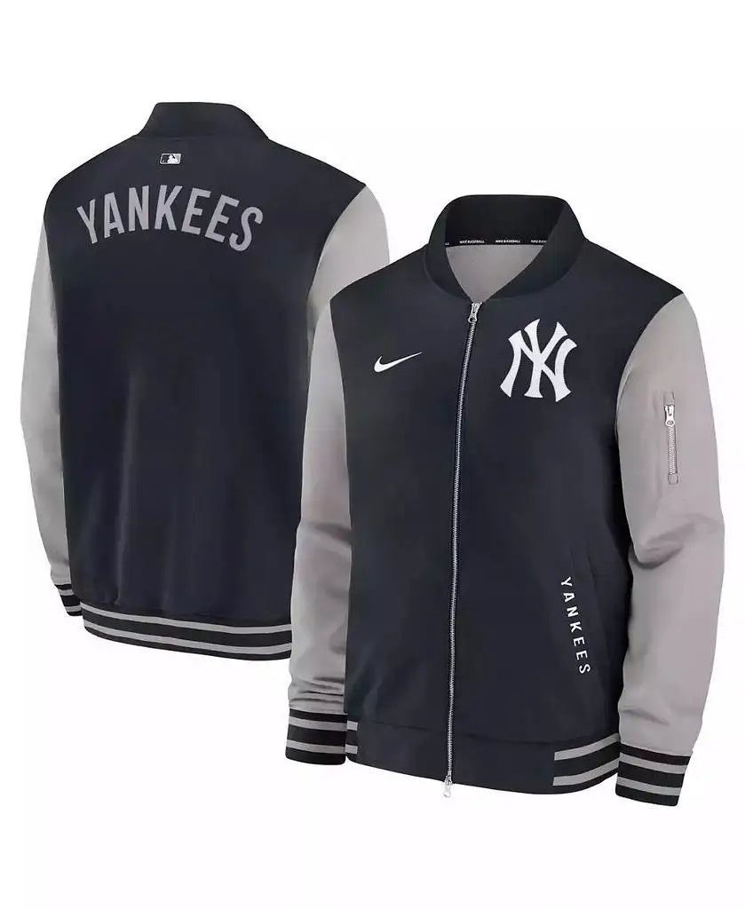 Nike Men's New York Yankees Dugout Full Zip Bomber Jacket