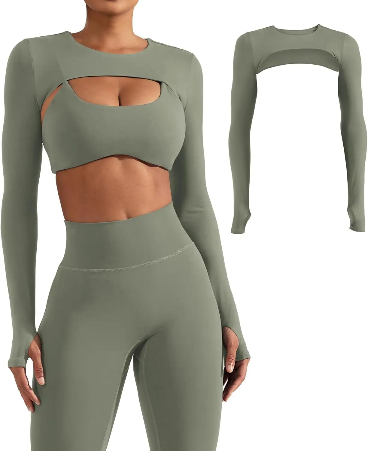 1pc Spring/Summer Yoga Dance Shawl, Women Sports Cover Up, Fitness Solid Color Bolero, Workout Wrap Shirt, Cycling Chiffon Shawl, Golf Sun Protection Shawl Sleeve Cover, Women Summer Sporty Shawl With Attached Sleeves