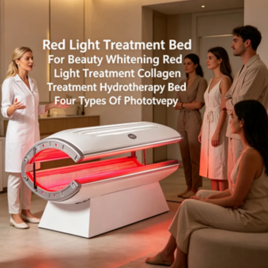 Red Light Treatment Bed For Beauty Whitening Red Light Treatment Collagen Treatment Hydrotherapy Bed Four Types Of Phototherapy