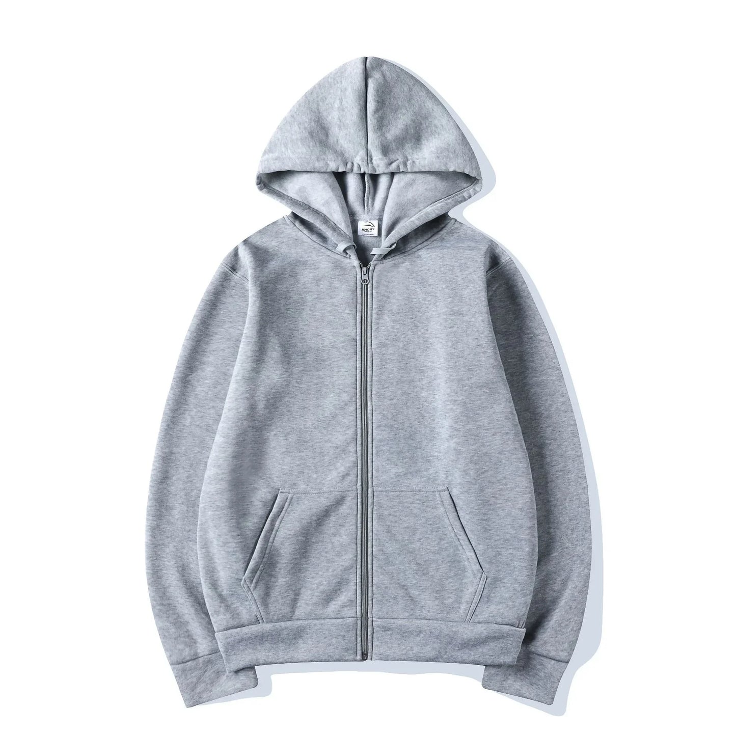 Zipper Hoodies Autumn Winter Men's New Long Sleeve Hooded Sweatshirt Fashion Casual Male Outfit Sportwear Loose Fit Clothes