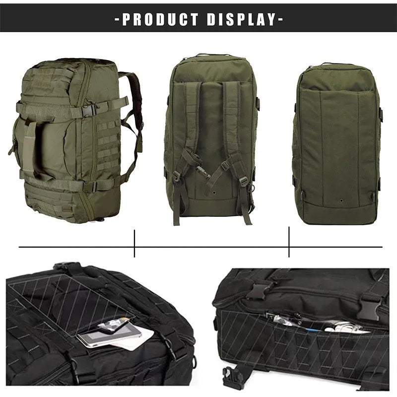 40L 60L 80L Waterproof Travel Bags Large Capacity Luggage Bags Men Duffel Bag Travel Tote Weekend Bag Duffel Bags