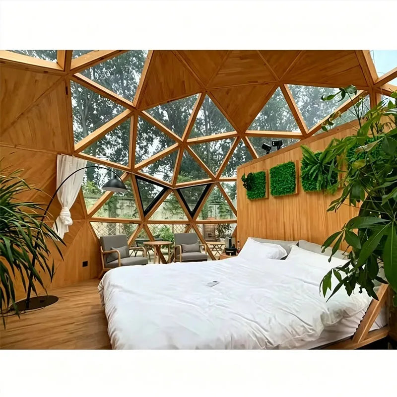 Outdoor Bubble Dome House Luxury Glamping Tent for Resort Camping Stargazing Accommodation Customizable