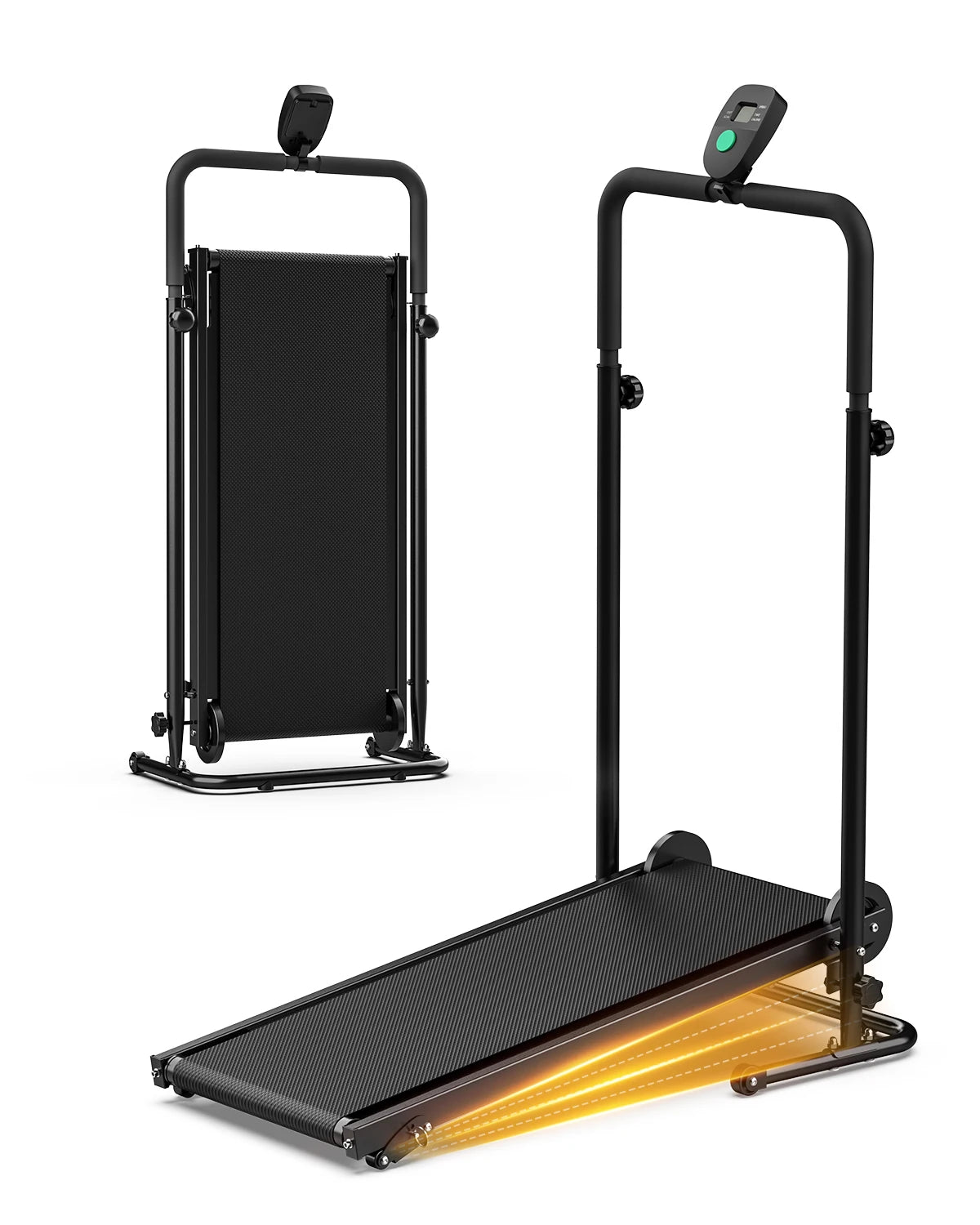 Akluer Manual Mechanical Treadmill For Home Exercise Folding Design