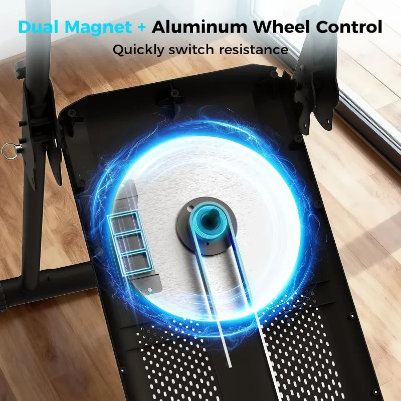 Stair Stepper With Six Level Resistance Foldable Home Gym