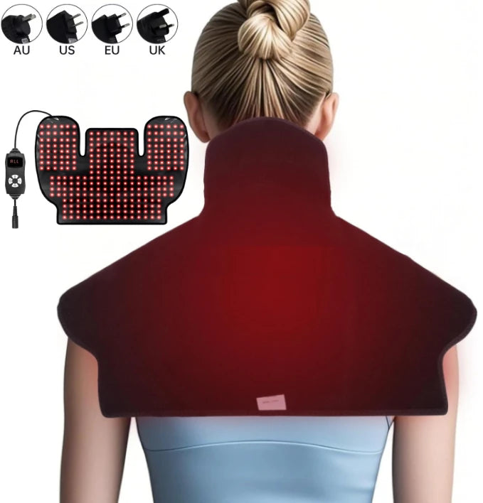 ZONGKUNG Dual Chip 660nm 850nm Red Light Therapy Shoulder Wrap