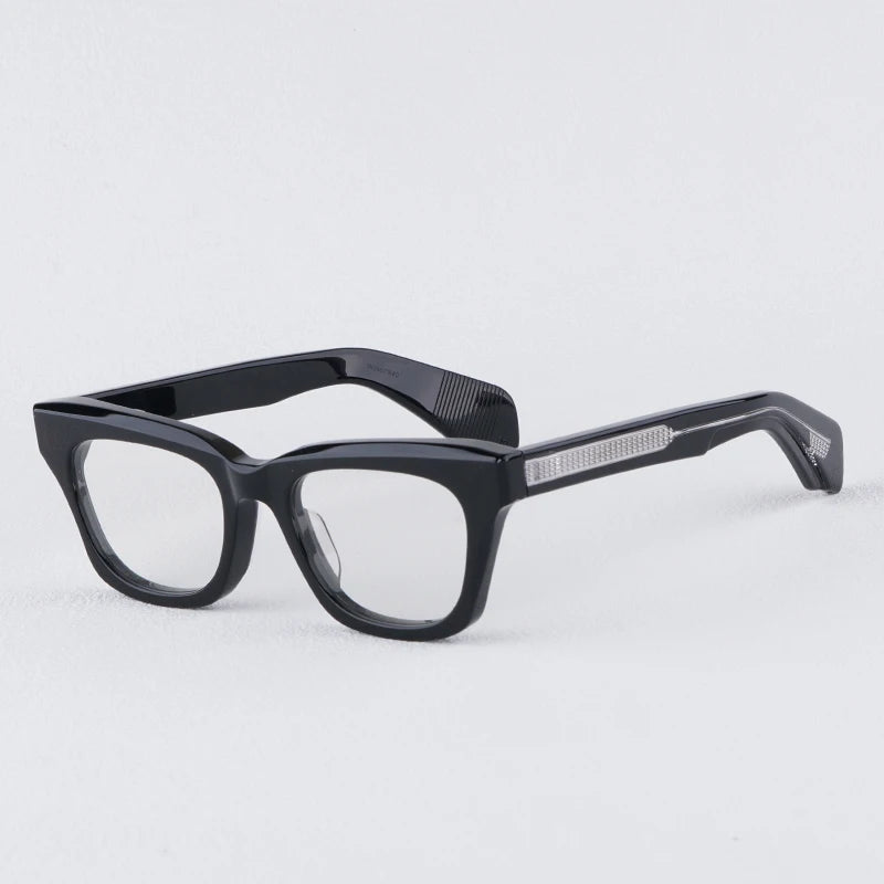 JMM DEALAN-EPOXY Limited Edition Square Women Sunglasses Vintage Craft  Eyeglasses Acetate High Quality Uv400 Glasses With Rivet