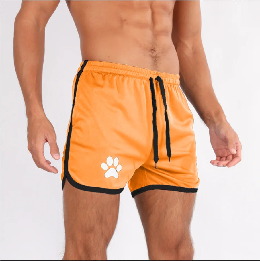 Unisex Breathable Mesh Gym Shorts Polyester For Running And Workout