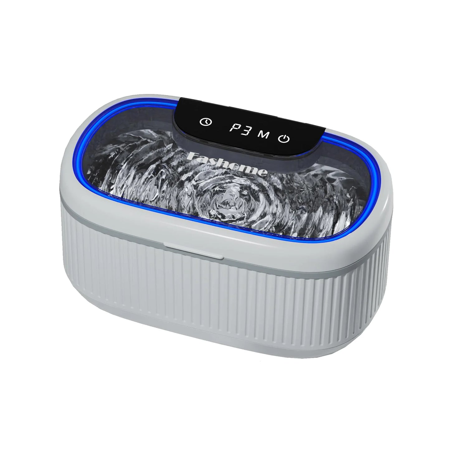 550ml Ultrasonic Cleaner, 45kHz Portable Jewelry Glasses Cleaning Machine, Deep Cleaning Ultrasound Appliance With 100ml Cleaning Solution, 5 Timer, 3 Power Levels, Degas Mode