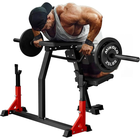 Seal Row Bench, Back Extension Machine Back Machine, with Stationary Bench Combo, Upper Body Workout Equipment for, Customized