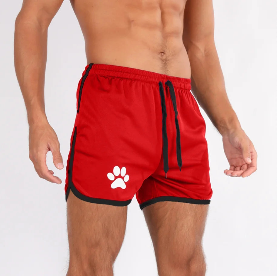 Unisex Breathable Mesh Gym Shorts Polyester For Running And Workout