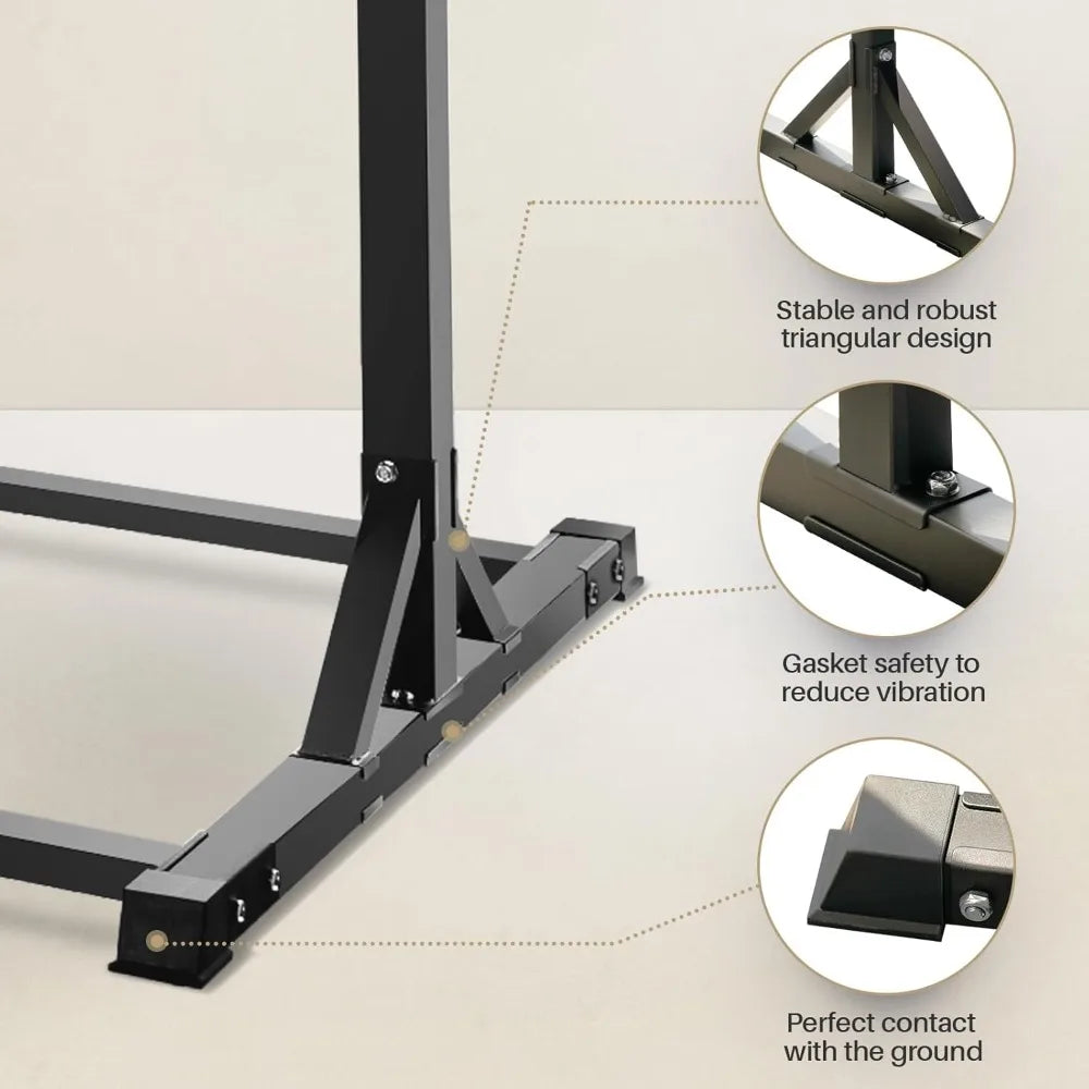Pull Up Station, Bongkim Power Tower Portable Pullup Bar Station, Pull Up Bar for Home Gym
