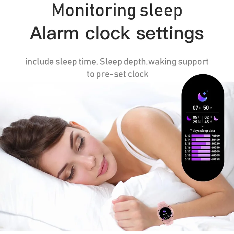 Smart Watches for Men Women Fitness Watch ,Fitness Tracker , Compass ,Heart Rate ,Sleep ,Monitor Step ,Suitable for Android & Iphone