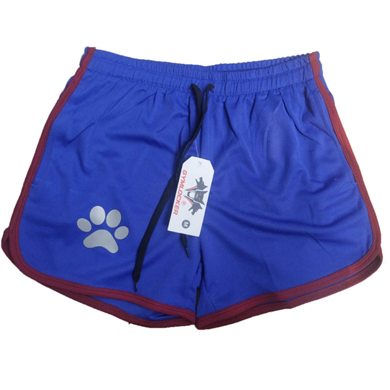 Unisex Breathable Mesh Gym Shorts Polyester For Running And Workout
