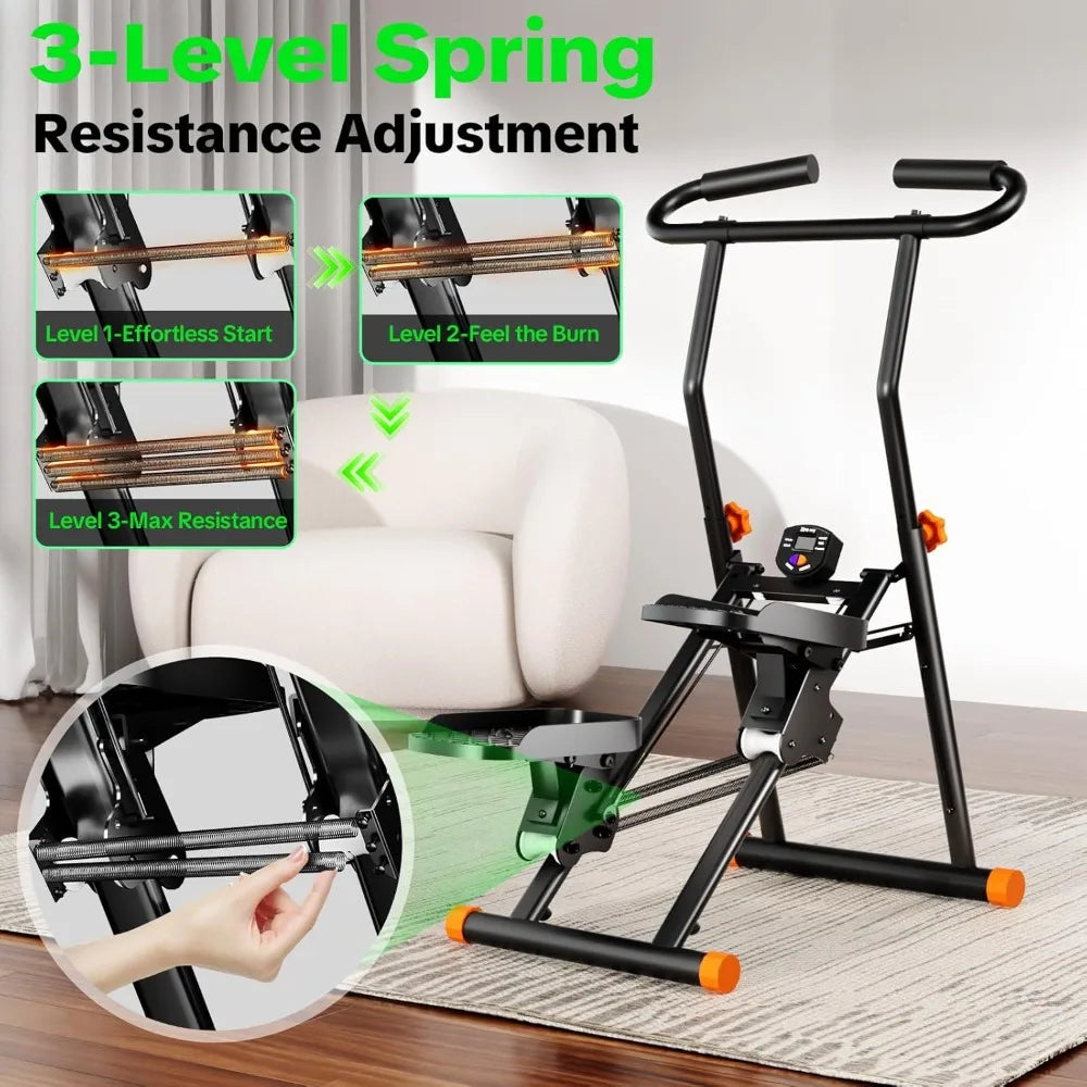 keep sexy Stair Stepper for Home Gym, 350 lbs Capacity Cardio Machine with Adjustable Height