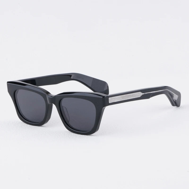 JMM DEALAN-EPOXY Limited Edition Square Women Sunglasses Vintage Craft  Eyeglasses Acetate High Quality Uv400 Glasses With Rivet