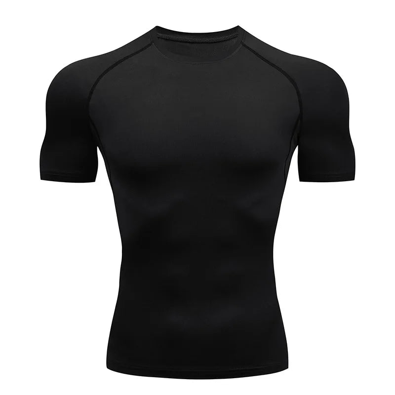 Womens Compression Running Shirt Quick Dry Elastane Fitness Top