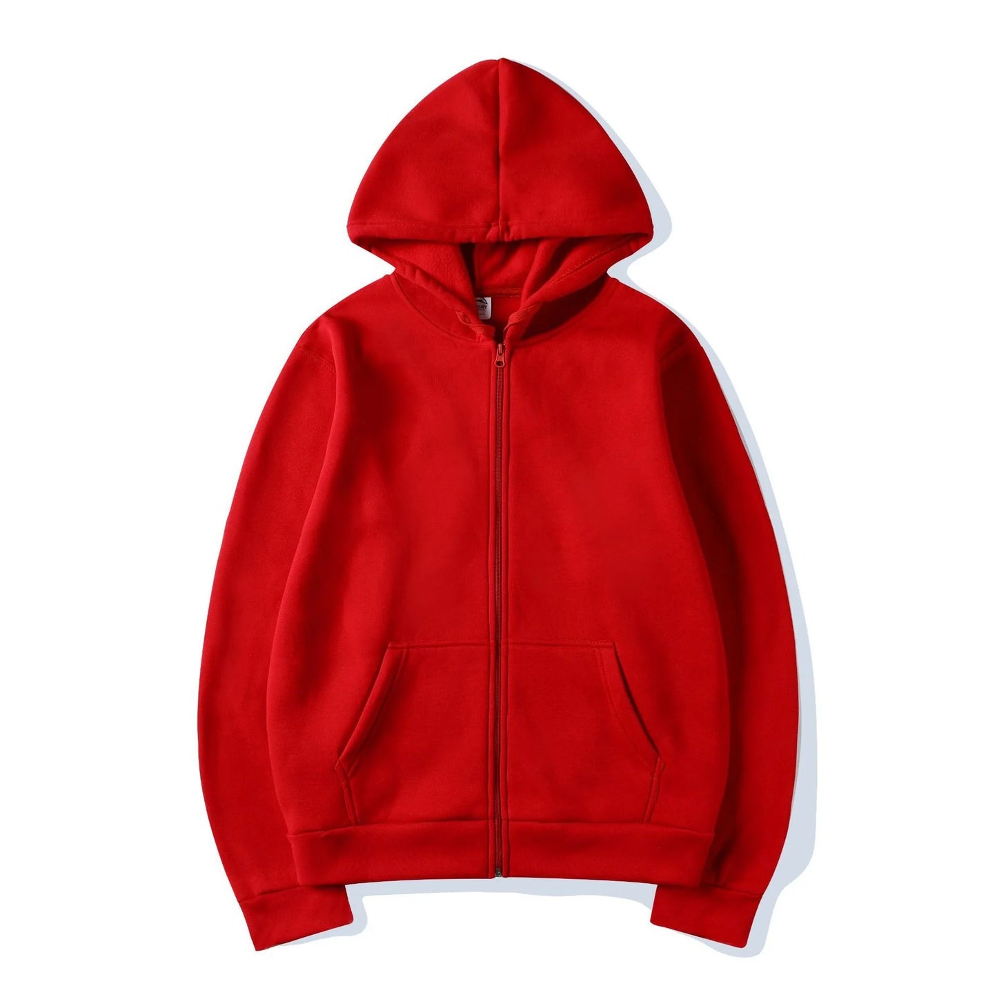 Zipper Hoodies Autumn Winter Men's New Long Sleeve Hooded Sweatshirt Fashion Casual Male Outfit Sportwear Loose Fit Clothes