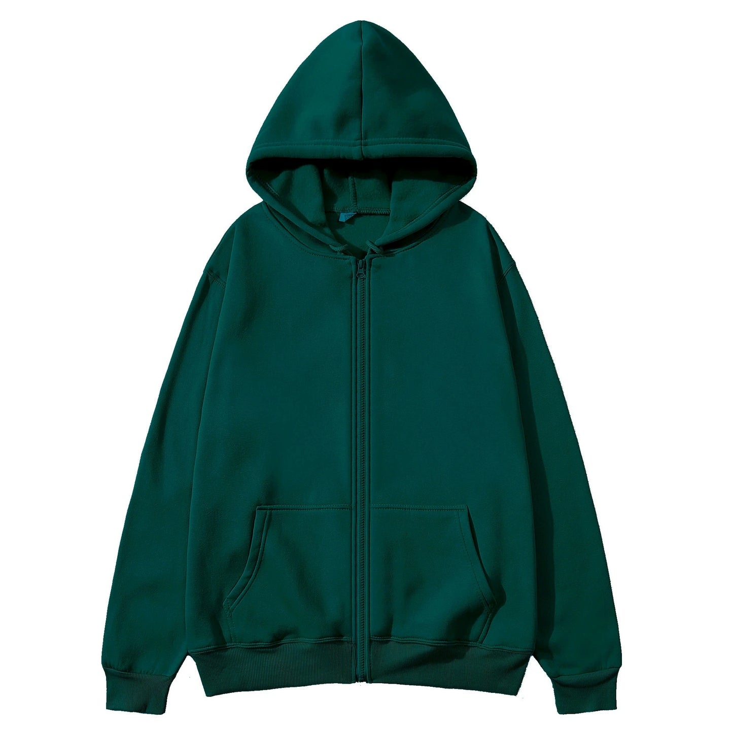 Zipper Hoodies Autumn Winter Men's New Long Sleeve Hooded Sweatshirt Fashion Casual Male Outfit Sportwear Loose Fit Clothes