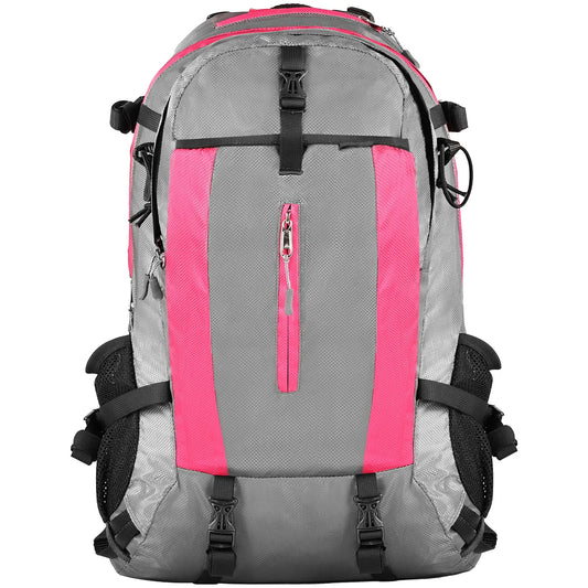 30L Internal Frame Hiking Backpack With Rain Cover Laptop Sleeve Hydration Compatible
