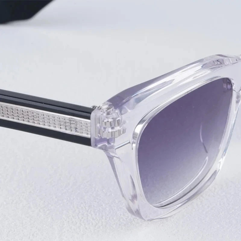 JMM DEALAN-EPOXY Limited Edition Square Women Sunglasses Vintage Craft  Eyeglasses Acetate High Quality Uv400 Glasses With Rivet